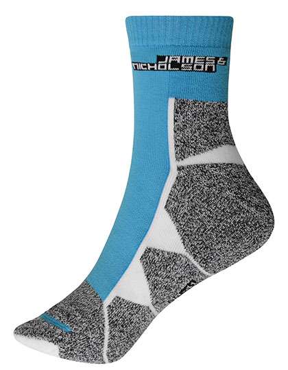 James&Nicholson Sport Socks Bright Blue/White 39-41 (JN215)