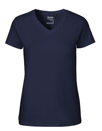 Neutral Ladies´ V-Neck T-Shirt Navy XS (NE81005)