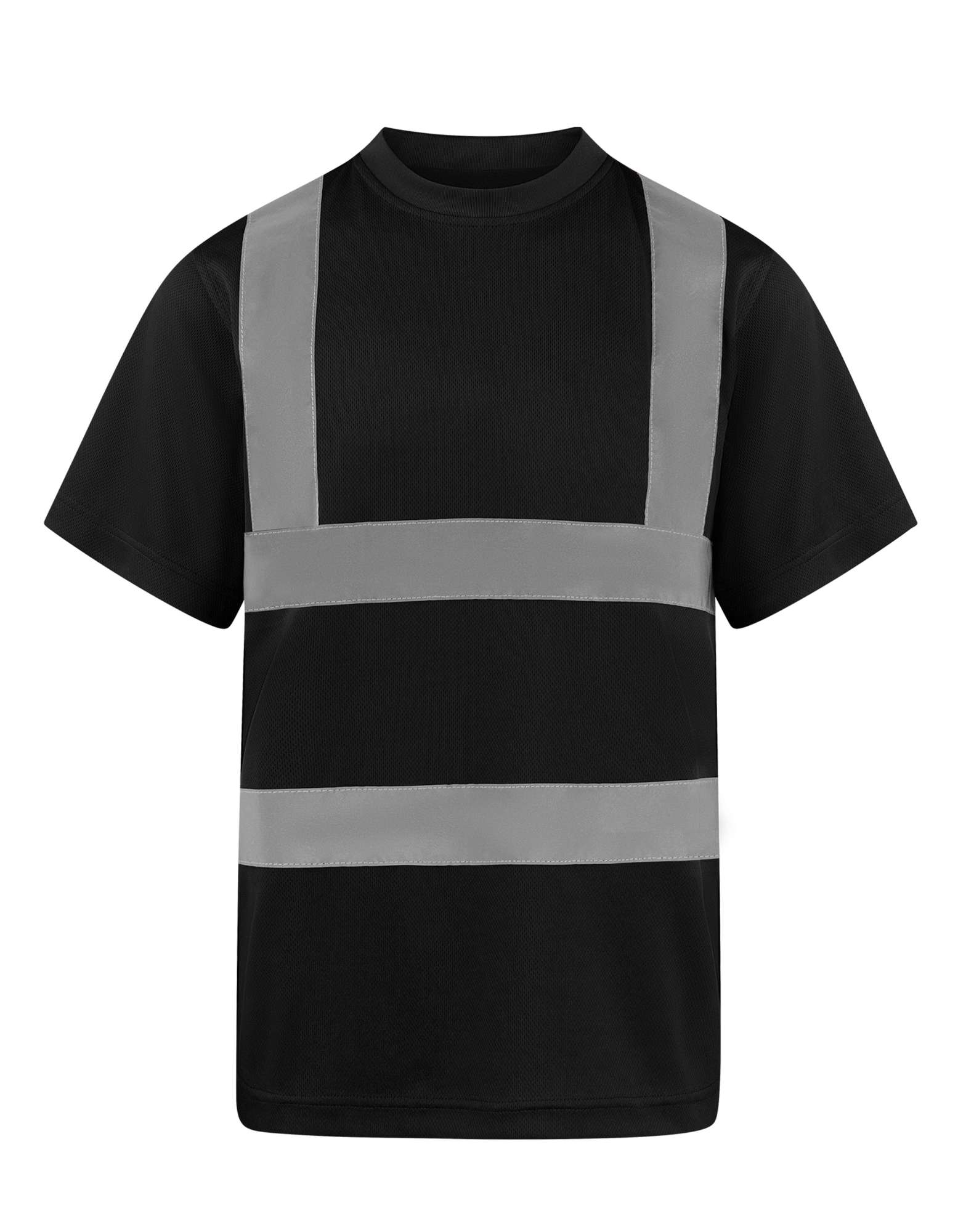 Korntex Hi-Vis Basic T-Shirt Cordoba Black 5XL (KX071)