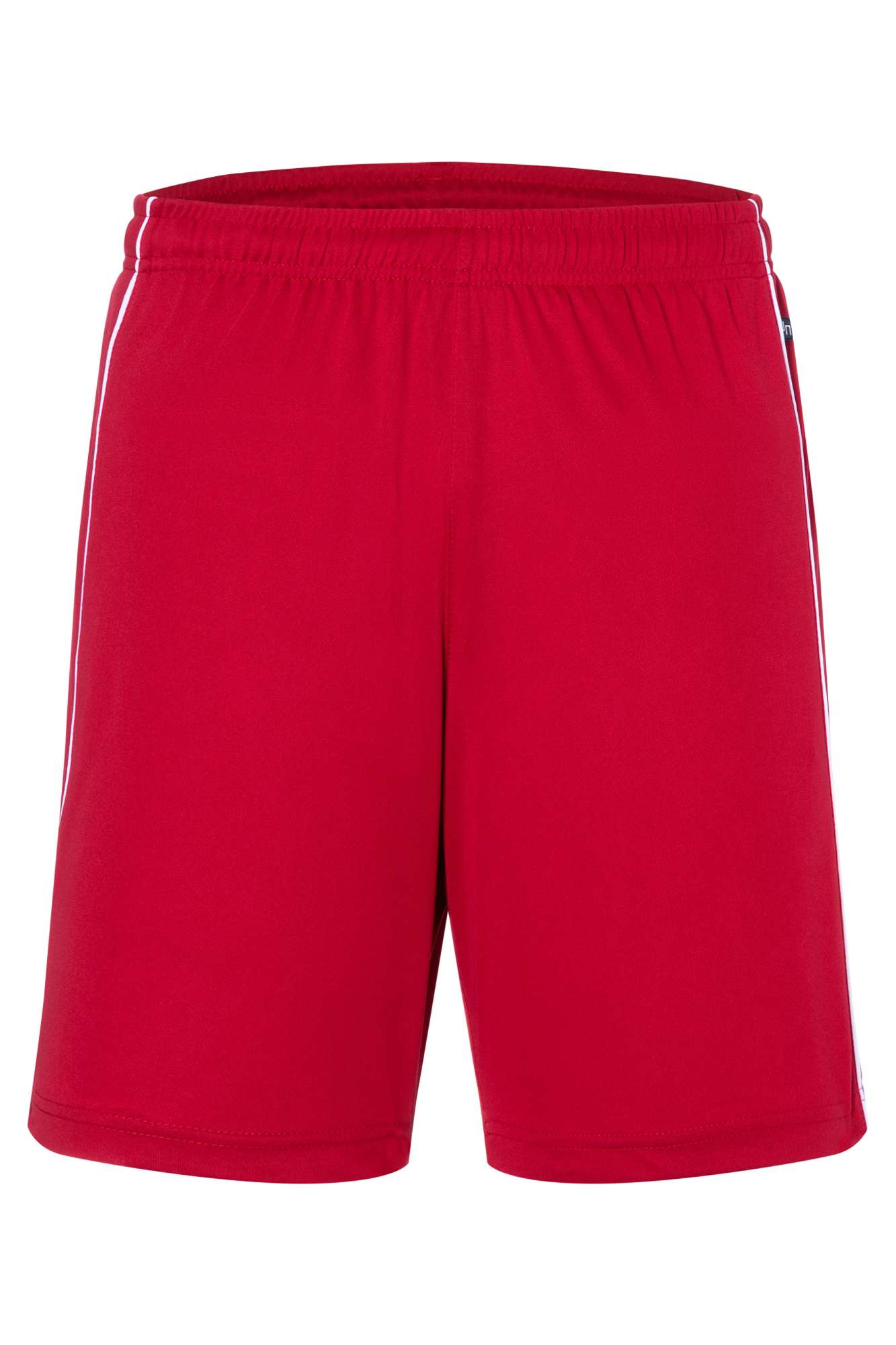 James&Nicholson Basic Team Shorts Red/White XXL (JN387)