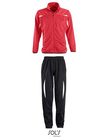 SOL´S Club Tracksuit Camp Nou Red/White XXL (LT90300)