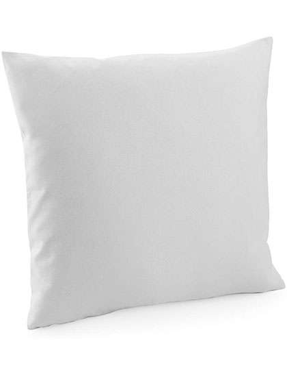 Westford Mill Fairtrade Cotton Canvas Cushion Cover Light Grey 50 x 50 cm (WM350)