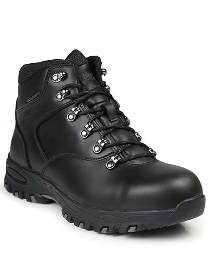 Regatta Professional SafetyFootwear Gritstone S3 Waterproof Safety Hiker Black 43 (9) (RG2030)