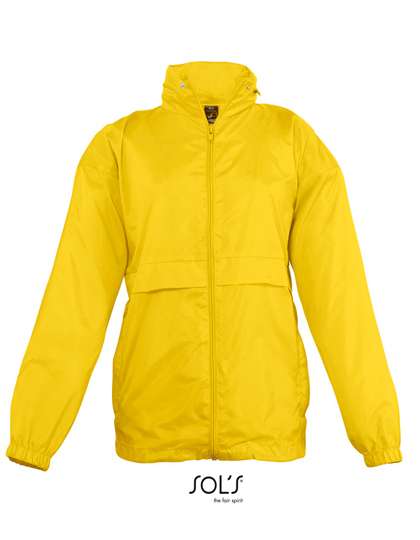 SOL´S Kids´ Windbreaker Surf Gold 15/16 (165-176cm) (L889K)