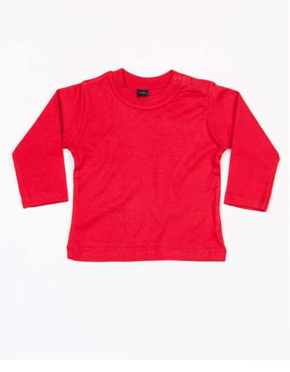 Babybugz Baby Long Sleeve T Red 18-24 Monate (BZ11)