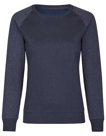 Miners mate my mate - Ladies´ Crew Neck Sweat Navy/Heather Navy S (MY520)