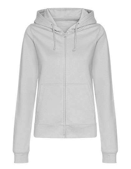 Just Hoods Women´s College Zoodie Heather Grey M (JH050F)