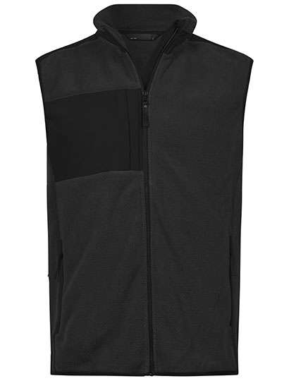 Tee Jays Mountain Fleece Bodywarmer Black/Black M (TJ9122)