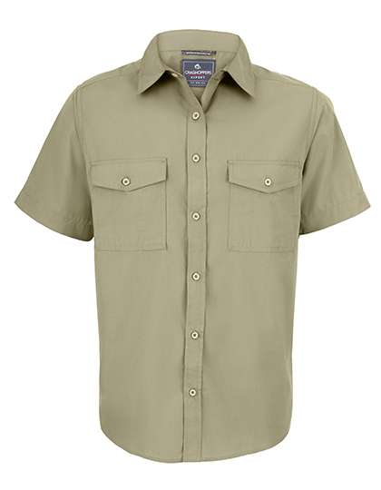 Craghoppers Expert Expert Kiwi Short Sleeved Shirt Pebble 3XL (CES003)