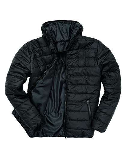 Result Core Soft Padded Jacket Black/Black 4XL (RT233)