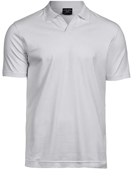 Tee Jays Luxury Stretch V-Neck Polo White 3XL (TJ1404)