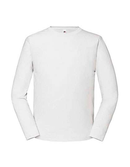 Fruit of the Loom Iconic 195 Long Sleeve T White L (F195)