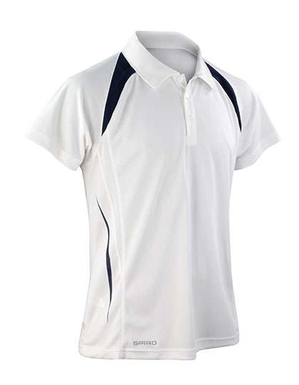 SPIRO Men´s Team Spirit Polo White/Navy M (RT177M)