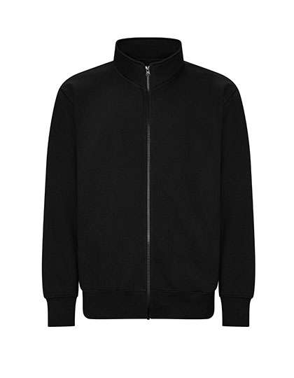 Just Hoods Campus Full Zip Sweat Deep Black M (JH147)