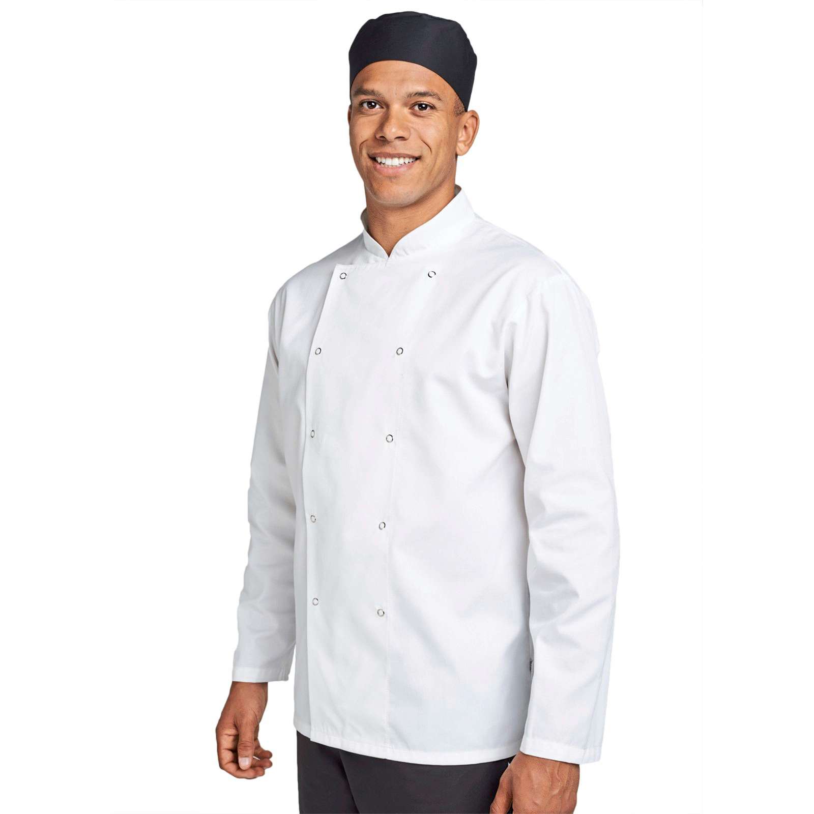 Dennys London Unisex Long Sleeve Chef Jacket White XXS (DL900)