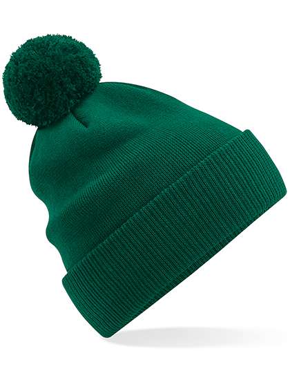 Beechfield Organic Cotton Snowstar® Beanie Bottle Green One Size (CB450N)