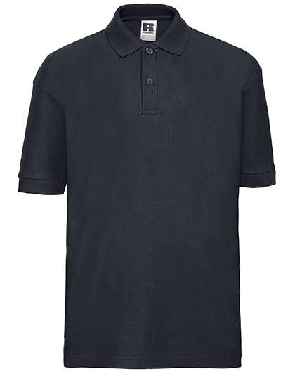 Russell Kids´ Classic Polycotton Polo French Navy 104 (S) (Z539K)