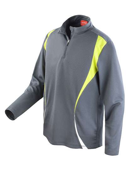 SPIRO Trial Training Top Charcoal/Lime 3XL (RT178X)