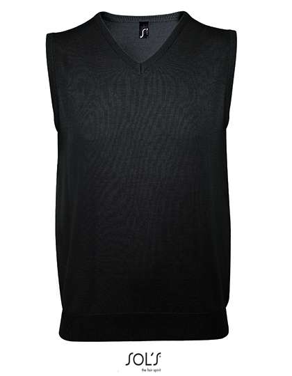 SOL´S Unisex Sleeveless Sweater Gentlemen Black XS (L412)