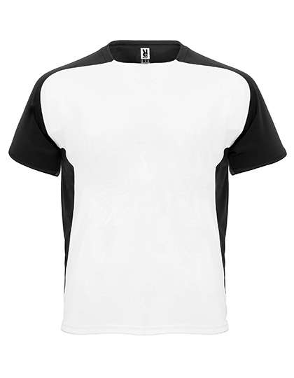 Roly Sport Bugatti T-Shirt White 01/Black 02 XL (RY6399)