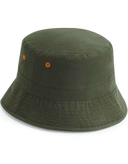 Beechfield Recycled Polyester Bucket Hat Olive Green L/XL (CB84R)