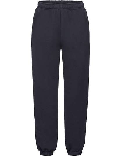 Fruit of the Loom Kids´ Premium Elasticated Cuff Jog Pants Deep Navy 128 (F480K)