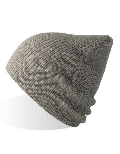 Atlantis Headwear Brad Beanie Recycled Light Grey Melange One Size (AT122)