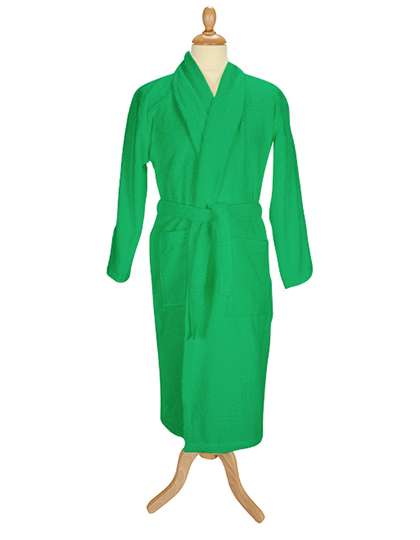 ARTG Bathrobe Shawl Collar Irish Green S/M (AR025)