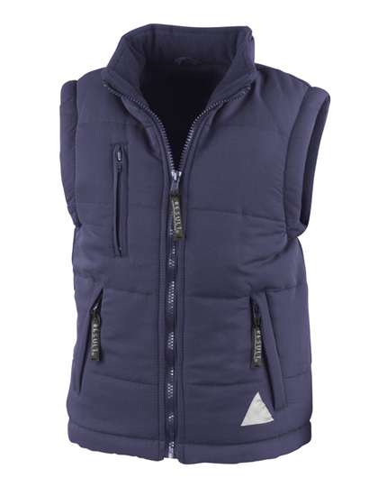 Result Junior Ultra Padded Bodywarmer Navy L (9-10) (RT88J)