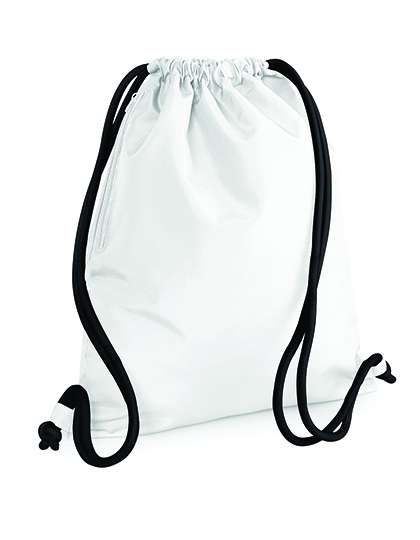 BagBase Icon Gymsac White/Black 40 x 48 cm (BG110)