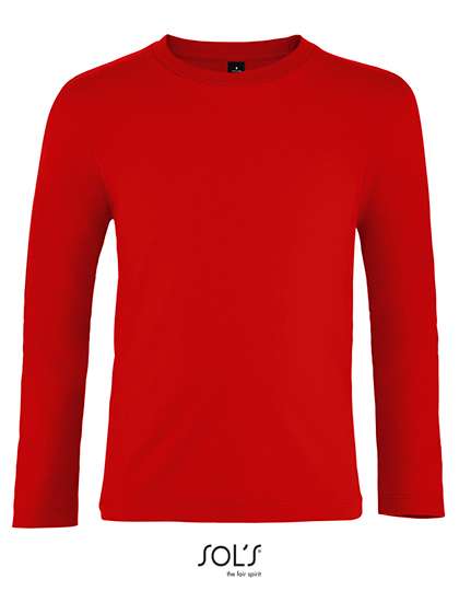 SOL´S Kids´ Imperial Long Sleeve T-Shirt Red 6 Jahre (106/116) (L02947)