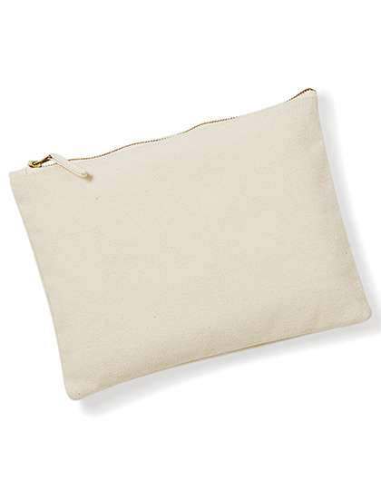 Westford Mill Canvas Accessory Pouch Natural M (22.5 x 16 cm) (WM530)