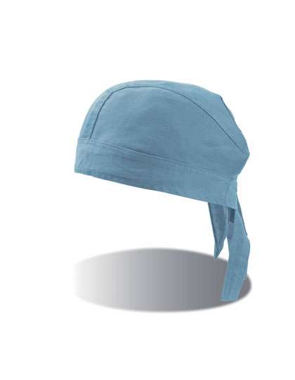 Atlantis Headwear Bandana Long Light Blue One Size (AT351)