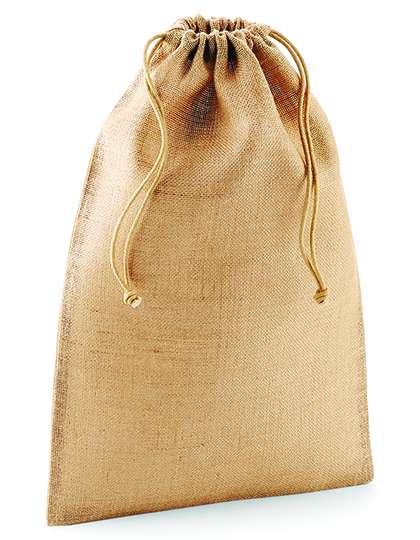 Westford Mill Jute Stuff Bag Natural M (30 x 45 cm) (WM415)