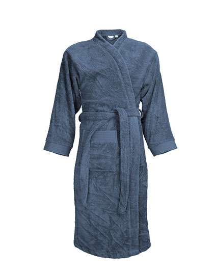 The One Towelling® Classic Bathrobe Denim Faded L/XL (TH1030)