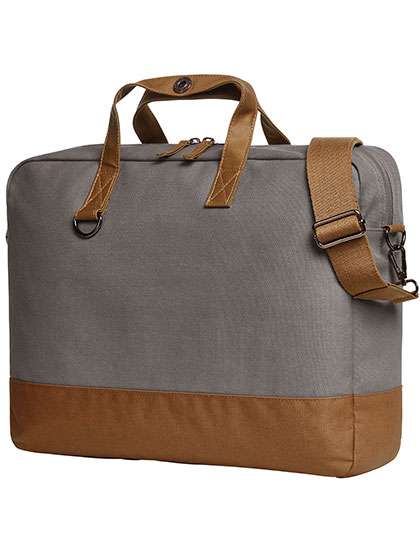 Halfar Notebook Bag Life Grey/Brown 40 x 30 x 8 cm (HF6521)