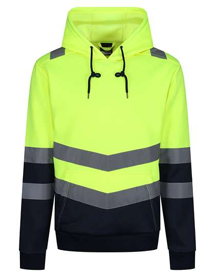 Regatta High Visibility Pro Hi-Vis O/H Hoody Yellow L (RG6630)