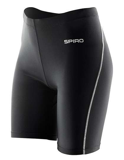 SPIRO Women´s Bodyfit Base Layer Shorts Black XL/XXL (RT250F)