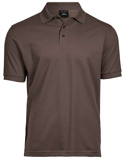 Tee Jays Men´s Luxury Stretch Polo Chocolate S (TJ1405)