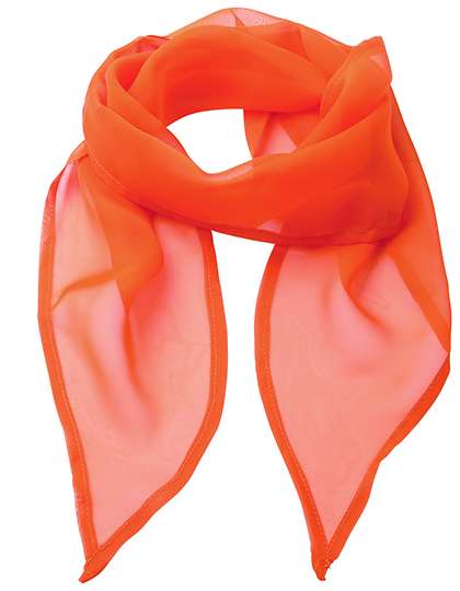 Premier Workwear Women´s Colours Collection Chiffon Scarf Terracotta (ca. Pantone 159C) 98 x 16,5 cm (PW740)