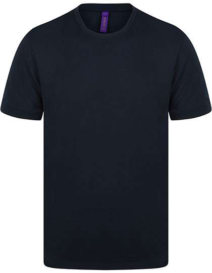 Henbury HiCool® Performance T-Shirt Navy 4XL (W024)