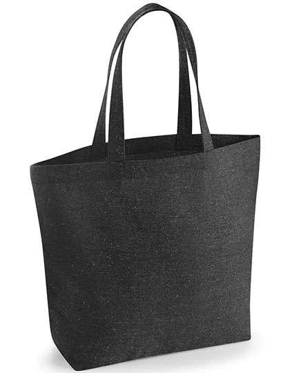 Westford Mill Revive Recycled Maxi Bag Black 35 x 39 x 13.5 cm (WM965)