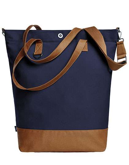 Halfar Shopper Life Navy/Brown 44 x 45 x 16 cm (HF6519)