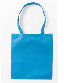 Printwear PP Shopper Bag Long Handles Light Blue (ca. Pantone 2995U-HKS 40) ca. 38 x 42 cm (XT015)