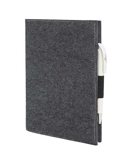 Halfar Felt Cover Eco M Anthracite 17 x 23 x 1 cm (HF3056)