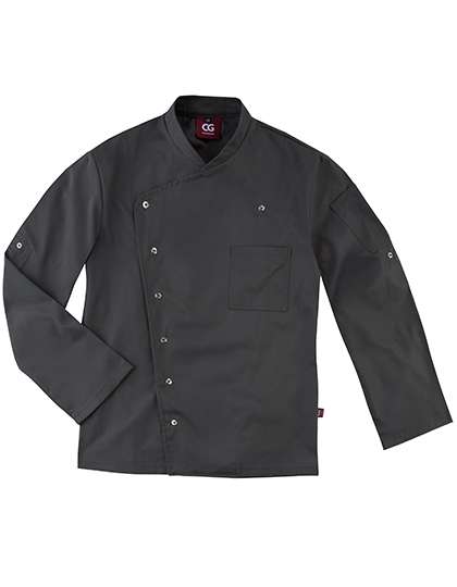 CG Workwear Men´s Chef Jacket Turin Classic Raven 48 (CGW3100)