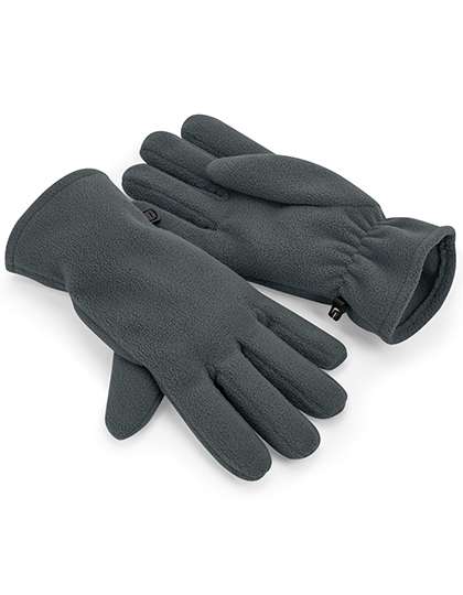 Beechfield Recycled Fleece Gloves Steel Grey L/XL (CB298R)