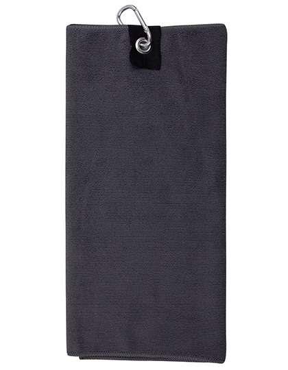 Towel City Microfibre Golf Towel Steel Grey 40 x 55 cm (TC19)