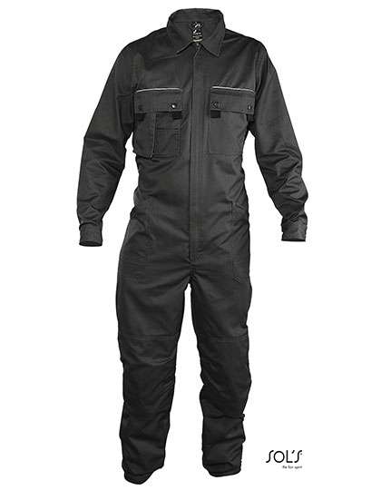 SOL´S Workwear Overall Solstice Pro Dark Grey (Solid) L (46/48) (LP80302)