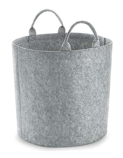 BagBase Felt Trug Grey Melange M (40 x 40 cm) (BG728)